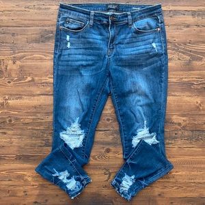 Judy Blue Distressed Skinny Fit Jean